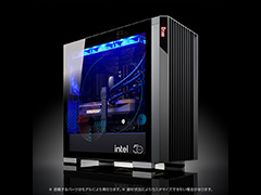 インテル日本法人50周年記念モデルのデスクトップPCをマウスコンピューターが発表。特別仕様のPCケースとLEDで彩られた一台