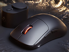 UWB接続で電波干渉知らずのワイヤレスマウス「Sensei Pro」「Rival Pro」がSteelSeriesから登場。バッテリー2個付属で充電しながら使える