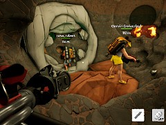 最大4人で地底を掘り進める「A Game About Digging A Hole Together」，12月4日発売。クロスプラットフォームにも対応