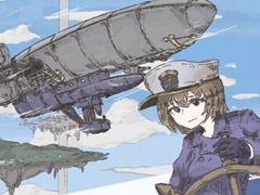 絵本のような手描き世界の空を旅する「セラフィーヌは空を行く」試遊レポート。慣性操舵と偏差射撃が熱いスチームパンク飛行船ADV［OIGS2026］