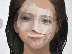 閉じた瞼の上に描かれた大きな目。「君はなぜそんな人なのか」が突きつける，社会的な仮面と本当の自分の相克