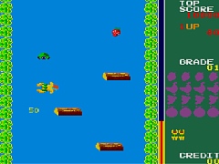 「アーケードアーカイブス2 スイマー」，10月29日配信。パワーエサや潜水を駆使して宝島を目指す1982年のアクションゲーム