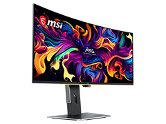 RGBストライプ構造と5層タンデムOLEDを採用した34インチウルトラワイドディスプレイ「MEG X」がMSIから登場