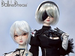 「NieR」シリーズの2Bとカイネがボークスドールシリーズ「ドルフィードリーム」に。各11万円で予約受付中，2027年秋にお届け予定
