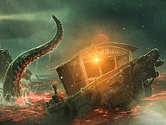 異形の生物を釣りながら水没した世界を放浪するアクションADV「DREADMOOR」，早期アクセス版を11月9日にリリース