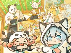 動物たちの日常をテーマにしたシンプル操作のリズムゲーム「リズムアニマルカフェ」，10月13日に発売