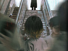 生徒たちの怪異体験を聞き，妻の失踪の真相を追う。オカルトホラーADV「Resequence: The Orchard」，11月20日発売