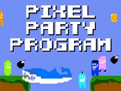 「Pixel Party Program」，10月16日にSteamで発売。開発者が経営するゲームバーから生まれた2〜8人用対戦パーティーゲーム